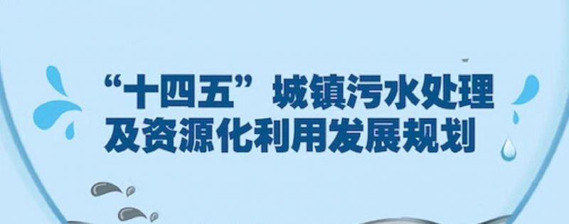 重磅 | “十四五”城鎮(zhèn)污水處理及資源化利用發(fā)展規(guī)劃！