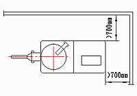 GSL系列高效濕法混合制粒機(jī)平面布置圖